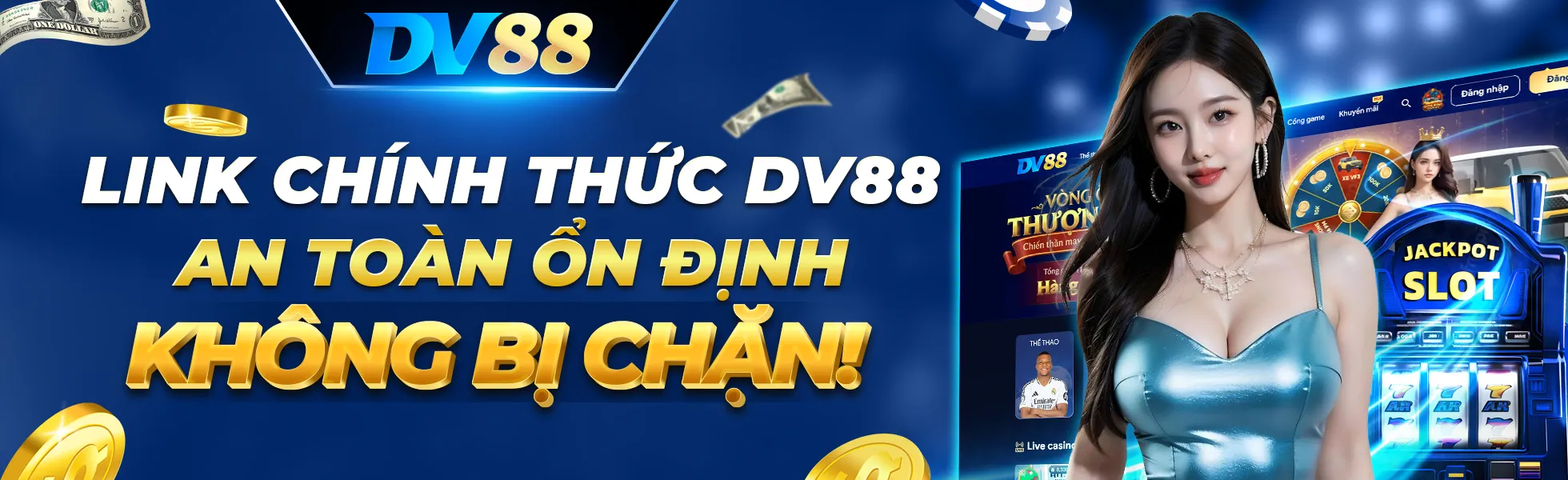 LInk vào trang chủ DV88 chính thức không bị chặn